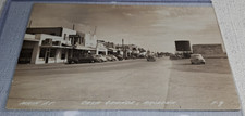 1942 Main Street Casa Grande Arizona Businesses & Cars RPPC Real Photo Postcard picture