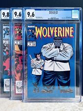 Wolverine #7 #8 #9 ALL THREE CGC 9.8 or 9.6 - please read description for this picture