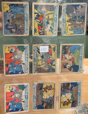 Rare (9) 1936 R61 Government Agents vs. Public Enemies Card Lot Low Grade picture