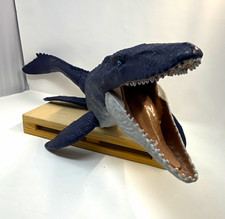 Mattel Jurassic World Mosasaurus Prehistoric Marine Reptile Plastic Figurine 30” picture