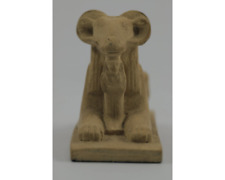 Old-fashioned Amun with the king under his Chin , made of Natural Limestone picture
