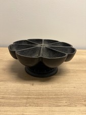 Antique Vintage Cast Iron Rotating Cobbler’s Nail Caddy Star Nail Cup Co. picture