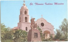 Vintage Postcard - St. Thomas Indian Mission - Unposted picture
