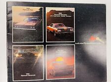 1969 Full Line PLYMOUTH Sales Brochure Booklet Catalog Original  picture