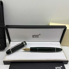Montblanc classic fountain pen men's gift with pen case picture