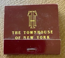 Vintage 1990s Townhouse of New York Matchbook NYC Gay Piano Bar 236 E 58th picture