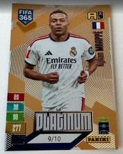 Panini Adrenalyn FIFA 365 2027 - PLATINUM - Mbappé 9/10 picture