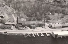Greavette Boats Gravenhurst Muskoka Canada Aerial View 1 RPPC Postcard Copy picture