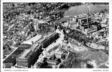Vintage Postcard 1940-1950 Goodall Sanford Mill, Sanford, Maine (ME) picture