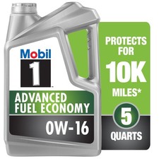 Mobil 1 Advanced Fuel Economy 0W16 Full Synthetic Motor Oil 5 Quart picture