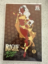 ROGUE: THE SAVAGE LAND #3  SIGNED BY MARK BROOKS W/ COA picture