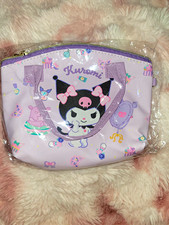 Kuromi Purple/Pink Polyester Mini Purse, Adjustable Strap, picture