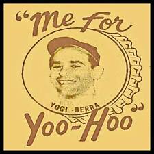 Yogi Berra Yoo-Hoo Chocolate Drink Fridge Magnet picture