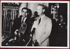 1990s Original Photo Egypt Hosni Mubarak Press Conference Cairo US Middle East picture