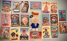 Vintage Garbage Pail Kids GPK Lot 19 Cards + Plush 1986 1987 Topps picture