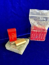 Vintage Cartier Lighter Gas Tank New Condition Old Stock Box picture