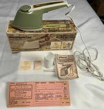 Vintage 1973 Osrow Steamstress SB-15 Steam Iron New In Original Box **Pristine** picture