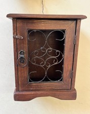 RARE VINTAGE WOODEN HAND CRAFTED SHOWCASE COLLECTABLE  picture