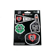 2X NHL Los Angeles LA Kings Hockey Heart Series Magnet 4Pcs Set 4.5
