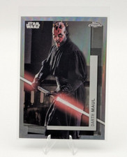2024 Topps National Convention Star Wars Chrome #SW-6 Darth Maul Refractor SP picture
