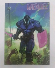 1993 Matt Wagner's GRENDEL Wizard Creator's Portfolio Promo Card #3 picture