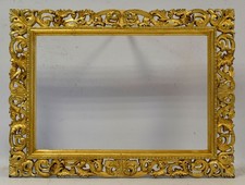 Circa 1880–1900, Antique Frame, Original Condition, Metal Leaf picture