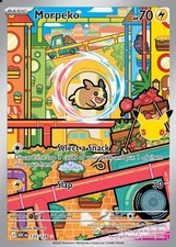 Pokemon TCG: ME 30th Celebration Morpeko 135/128 Illustration Rare (IR) NM picture
