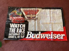 HUGE 5’x3’ Budweiser 1994 Inaugural Brickyard 400 Vinyl Banner Indianapolis ABC picture