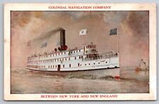 eStampsNet - Colonial Navigation Company Steamer Lexington Postcard  picture