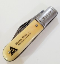 Vintage Allis Chalmers Barlow Pocket Knife Osmond NE Manzer Equipment picture