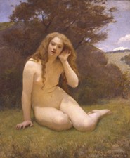 Kenyon Cox 1890s Vintage Nude Figure Study Photo Reprint Wall Art picture