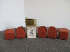 VINTAGE NIB SEABURYS & JOHNSON SANITARY LADIES TRAIN SPITTOON CUSPIDOR+REFILLS picture