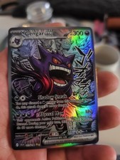 Pokemon CCG Gengar Ex Manga Custom CCG Card In Excellent Condition Custom CCG Card picture