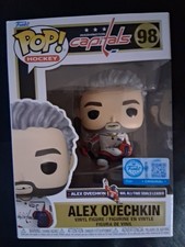 Funko Pop Alex Ovechkin #98 Capitals NHL Exclusive Hockey Vinyl Soft Protector picture