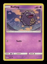 Koffing 28/68 Pokemon Hidden Fates Trading Card TC picture