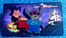 DISNEY CHASE VISA 2005 CARDMEMBER EXCLUSIVE #9 SUPER HERO STITCH PIN WITH CARD picture