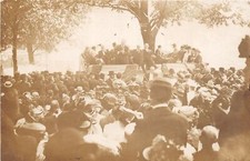 J56/ St Clairsville Ohio RPPC Postcard c1910 Woodrow Wilson? Freter Bros 197 picture