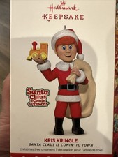 HALLMARK Keepsake 2017 KRIS KRINGLE Santa Claus Is Coming To Town ORNAMENT NIB picture
