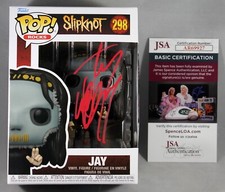 JAY WEINBERG SIGNED SLIPKNOT FUNKO POP FIGURE BAND DRUMMER AUTOGRAPHED +JSA COA picture