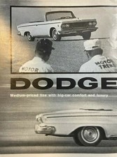 Road Test 1963 Dodge Custom 880 illustrated picture