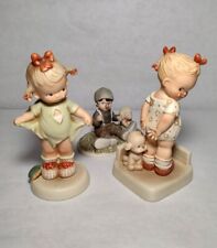 Enesco Memories of Yesterday Vintage Statues Mabel Lucie Attwell & Alaska Momma picture