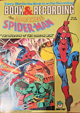 Spider Man Book & Recording 45RPM Comic Books Marvel: #PR24 -1981 picture