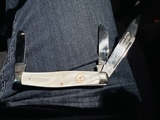Vintage  Indian Head Knife Missing Shield Never Carried Or Sharpened picture