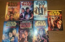 Star Wars Hardcover Book Lot of 7 Legends Zahn Luceno Perry Corey picture