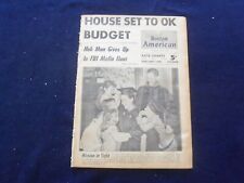 1959 JUNE 4 BOSTON AMERICAN NEWSPAPER - HOUSE SET TO OK BUDGET - NP 6225 picture