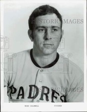 Press Photo San Diego Padres Baseball Player Mike Caldwell - lrs27516 picture