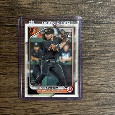 2024 Bowman COLTON COWSER ROOKIE CARD #31 RC Orioles picture