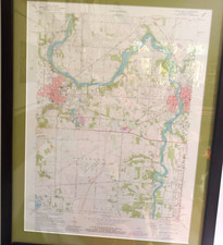 Mixed Lot Vintage Topographic Maps & Navigation Charts picture