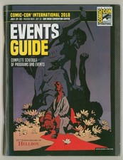 2018 SDCC Events  Guide Book / Mike Mignola Cover Art ~ Hellboy 25th Anniversary picture