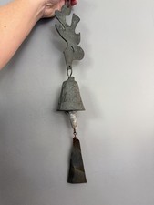 Vintage Joe Ursutz Bronze Bird Chime picture